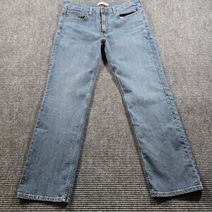 Levi Strauss Signature Jeans Men's 34x32 Blue Straight Stretch